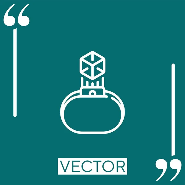 Smartwatch Vector Icon Icono Lineal Línea Carrera Editable — Vector de stock