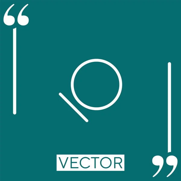 Programa Lavagem Ícone Vetor Ícone Linear Linha Curso Editável — Vetor de Stock