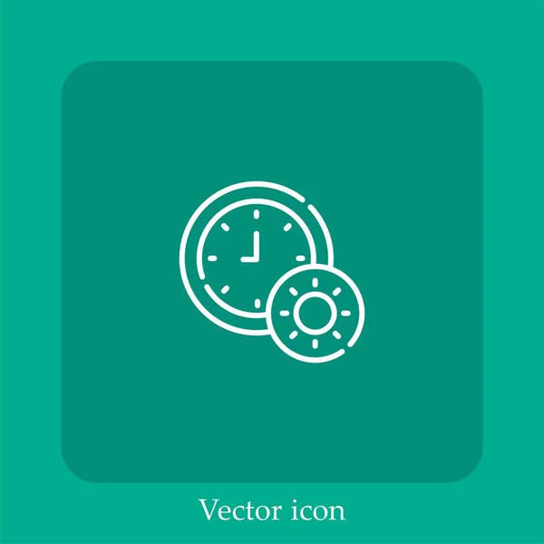 Иконка Солнечного Вектора — стоковый вектор