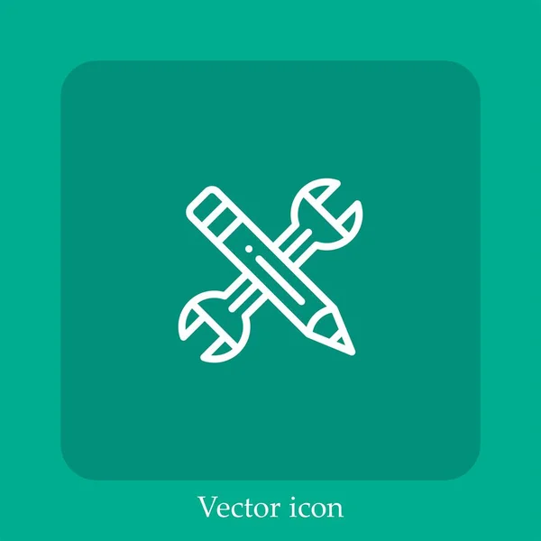 Иконка Вектора Коррекции — стоковый вектор