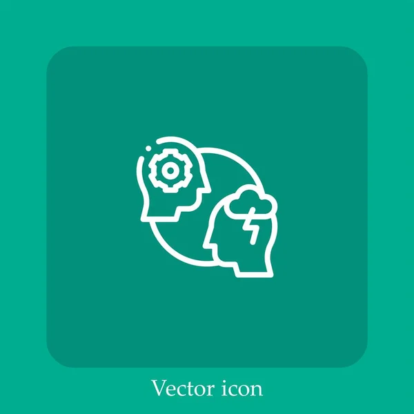 Иконка Межличностного Вектора — стоковый вектор