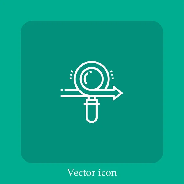 Transparenzvektorsymbol Lineare Icon Line Mit Editierbarem Strich — Stockvektor