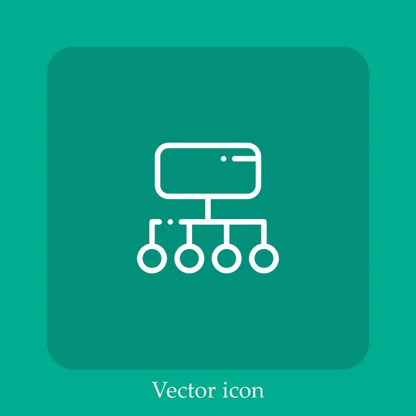 Иконка Вектора Структуры — стоковый вектор