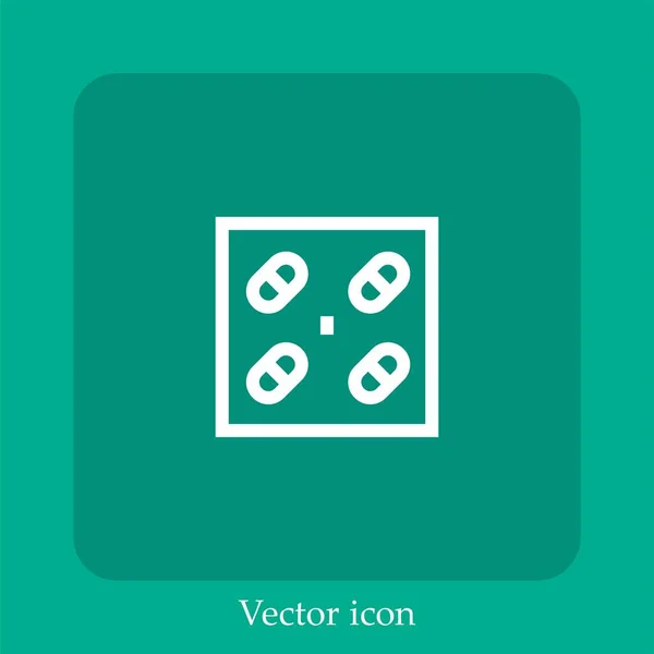 Векторная Иконка Таблиц — стоковый вектор