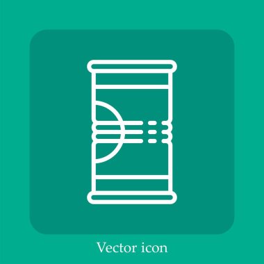 konserve yiyecek vektör simgesi