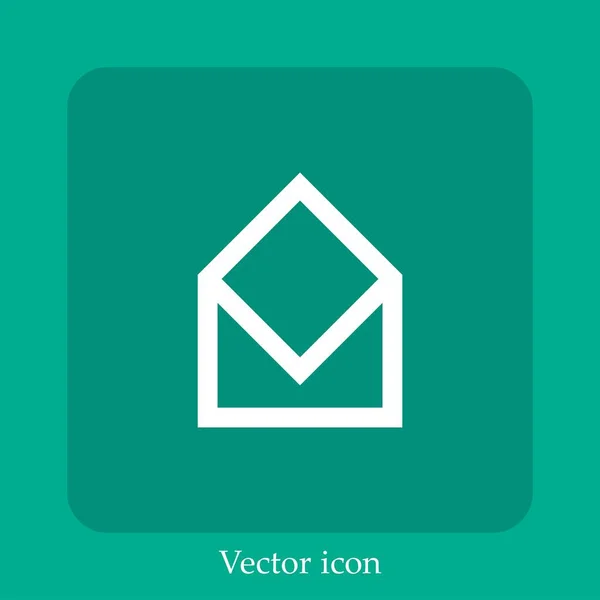 Векторная Иконка Сообщения — стоковый вектор