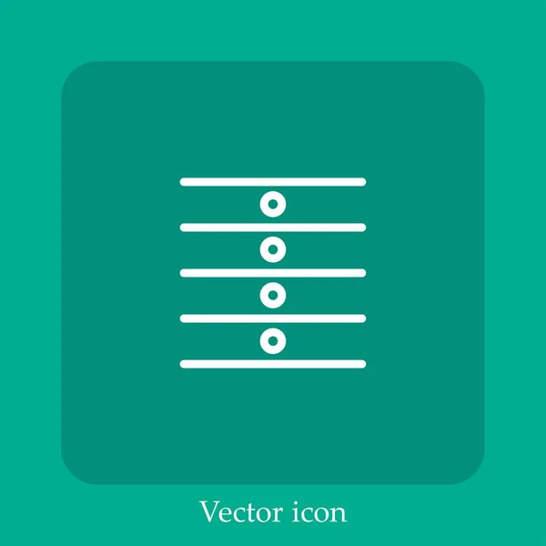 Pentagramm Vektorsymbol Lineare Icon Line Mit Editierbarem Strich — Stockvektor