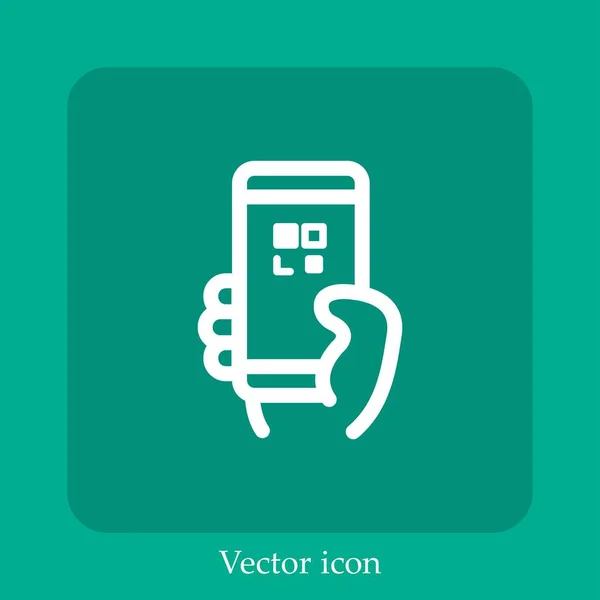 Kód Vektor Ikon — Stock Vector