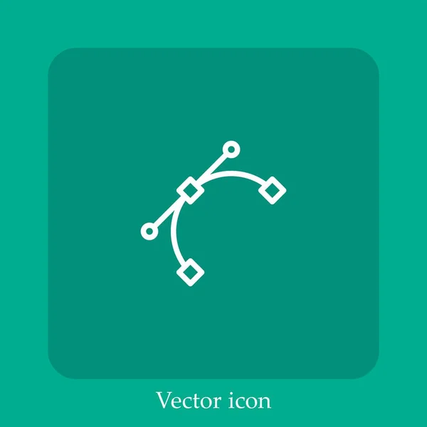 Ícone Vetor Design Gráfico — Vetor de Stock