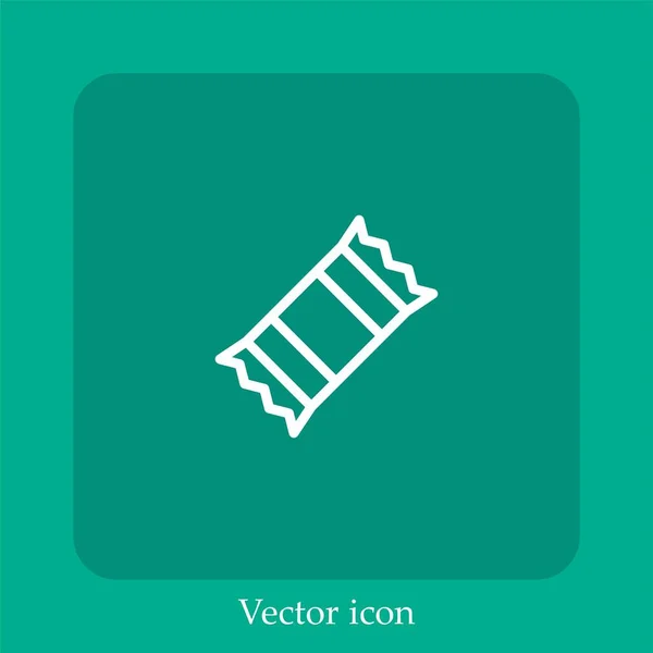 Шоколадная Векторная Икона — стоковый вектор