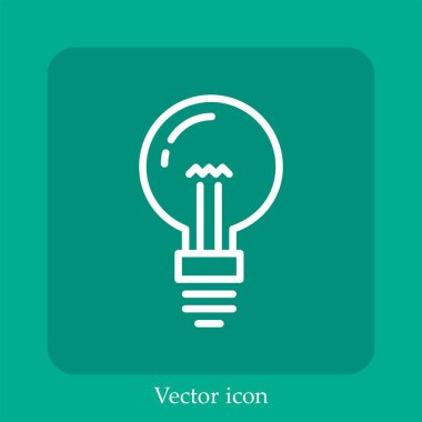 ampul vektör simgesi