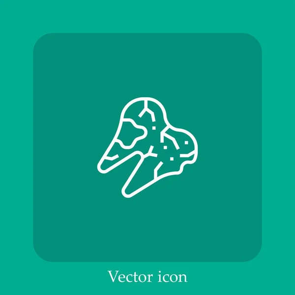 Сломанный Векторный Значок — стоковый вектор
