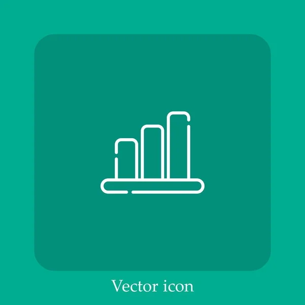 Иконка Статистического Вектора — стоковый вектор