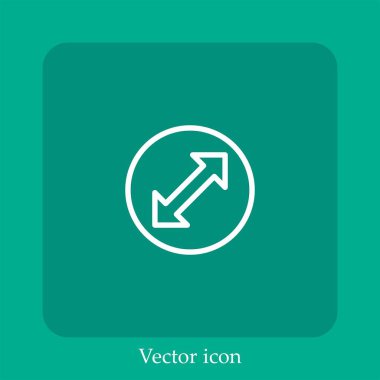 vektör simgesini düzenlenebilir vuruşla değiştir.