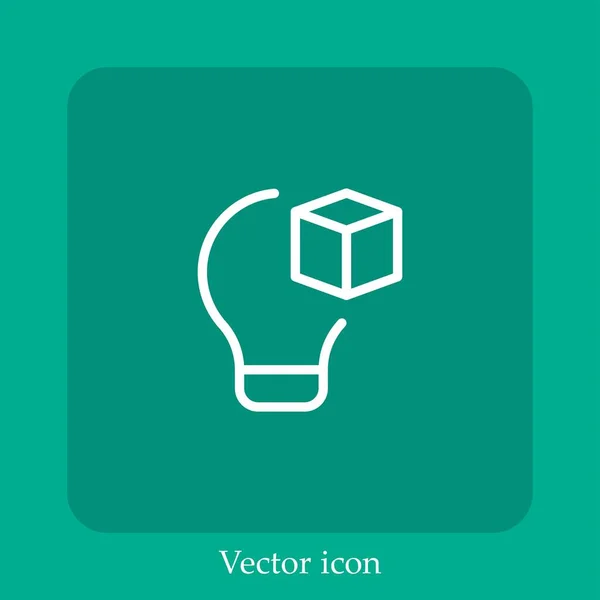 Иконка Вектора Идеи — стоковый вектор