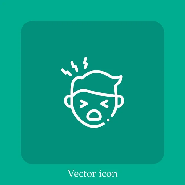 Векторная Иконка Заголовка — стоковый вектор