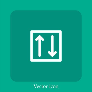 vektör simgesini düzenlenebilir vuruşla değiştir.