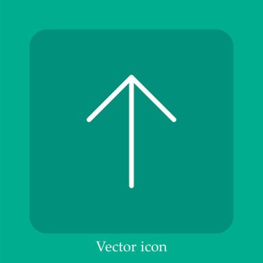 Tramvay vektörü simgesi doğrusal simgesi. Düzenlenebilir vuruş çizgisi