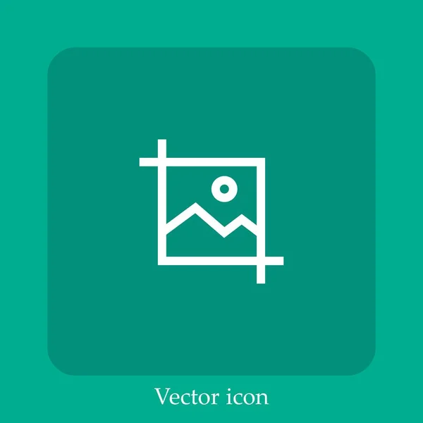 Korrektur Des Vektorsymbols Lineare Icon Line Mit Editierbarem Strich — Stockvektor