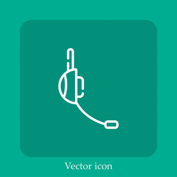 Векторная Иконка Наушников — стоковый вектор