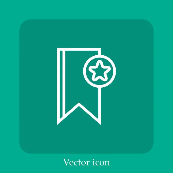 Векторная Иконка Закладки — стоковый вектор