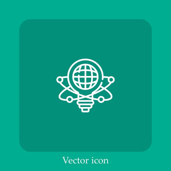 Умная Векторная Иконка — стоковый вектор