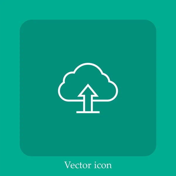 Загрузить Векторную Иконку — стоковый вектор