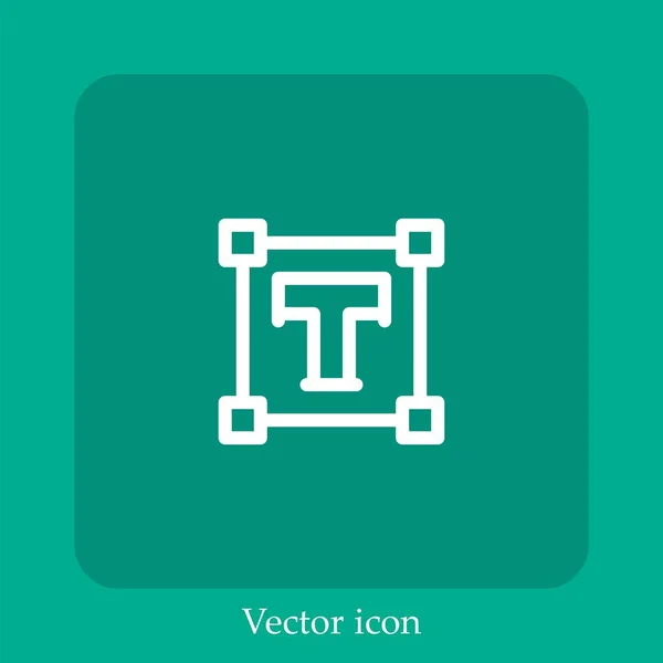 Введите Векторную Иконку — стоковый вектор