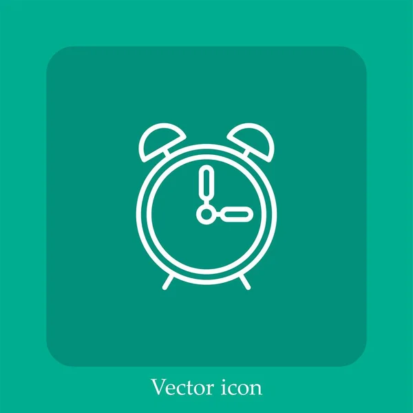 Ícone Vetor Despertador — Vetor de Stock