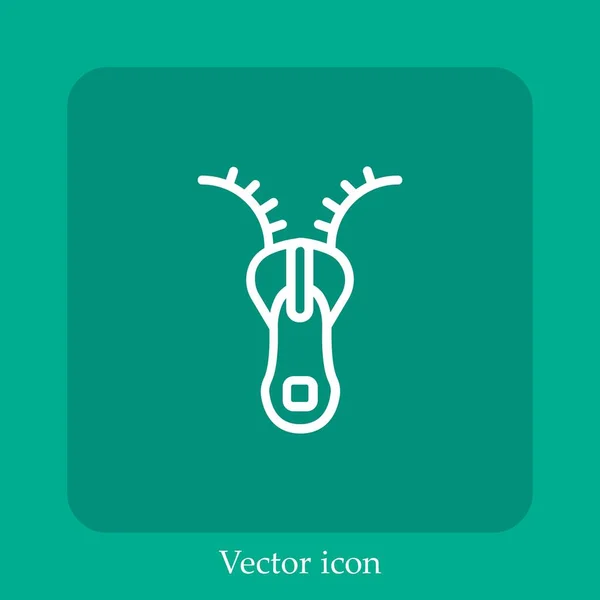 Значок Вектора Молнии — стоковый вектор
