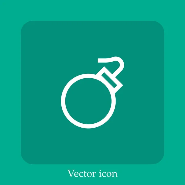Векторная Иконка Бомбы — стоковый вектор