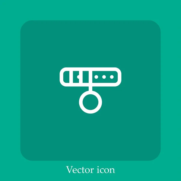 Иконка Вектора Воротника — стоковый вектор