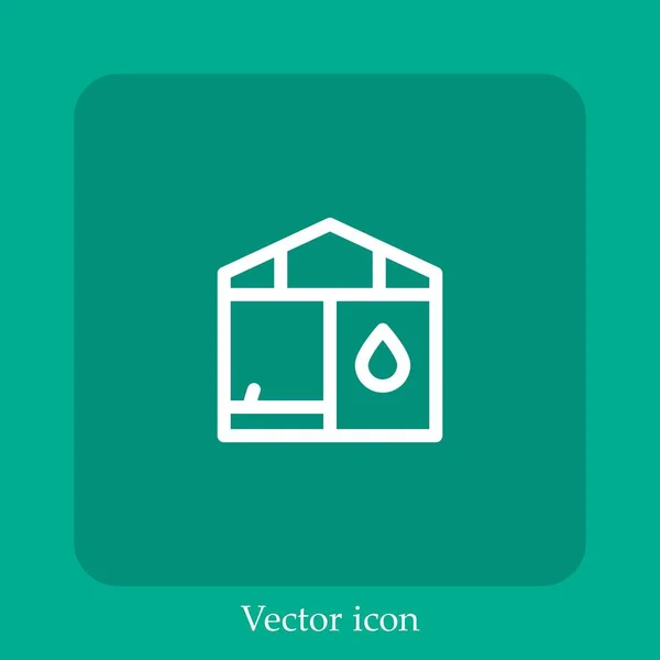Векторная Иконка Вектора Humidity — стоковый вектор