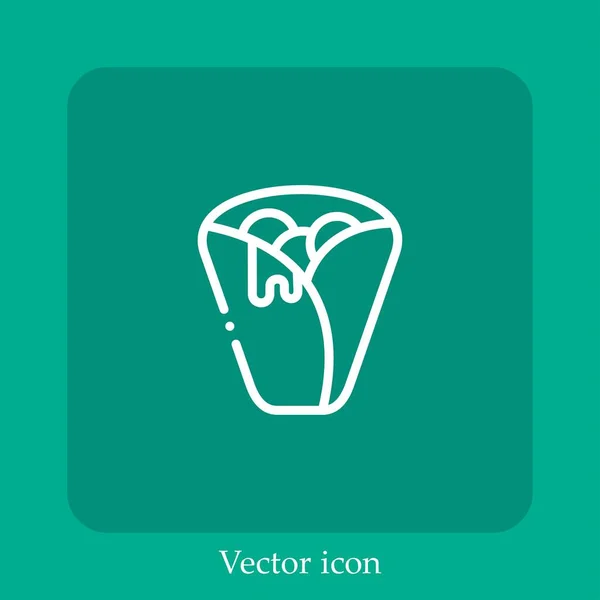 Крепит Векторную Икону — стоковый вектор
