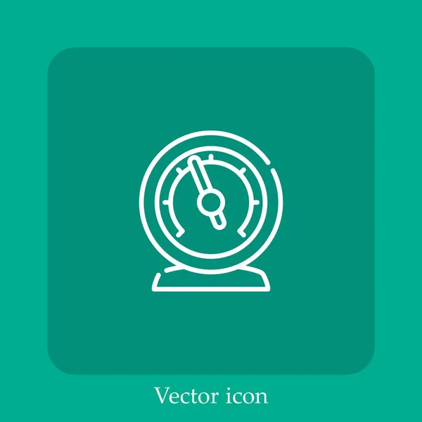 Иконка Вектора Манометра — стоковый вектор
