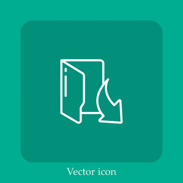 Иконка Вектора Стрелки — стоковый вектор