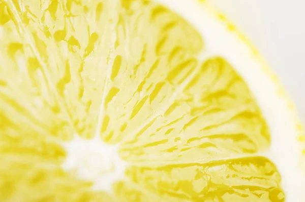 Succosa e matura limone. Agrumi. Fonte di vitamina C. Stile di vita sano. Prodotto fortificato. Una corretta alimentazione. Succhi freschi. Struttura di fondo dei frutti — Foto Stock