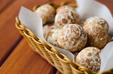 Rus tatlım-kek sepeti kagit üzerinde