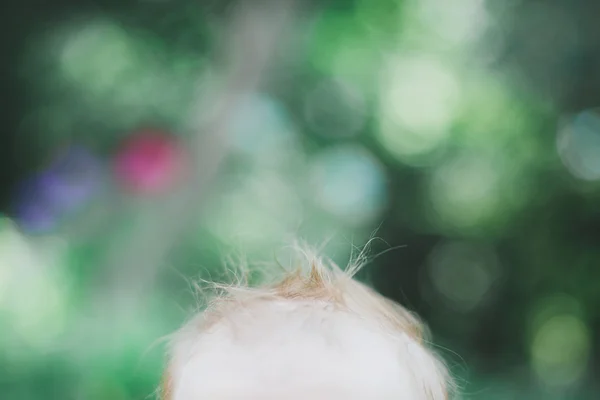 Милий дитина волосся — стокове фото