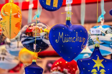 Munich Christmas decorations clipart