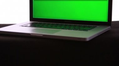 laptop Yeşil perde
