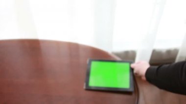 yeşil ekranlı tablet