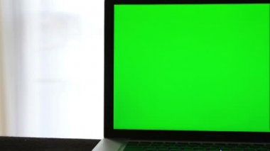 laptop Yeşil perde