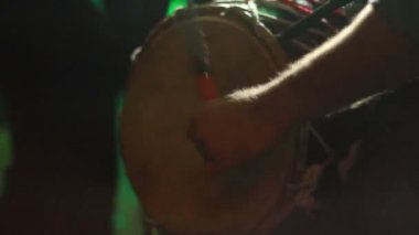 davul, party dj ışıklar kişi