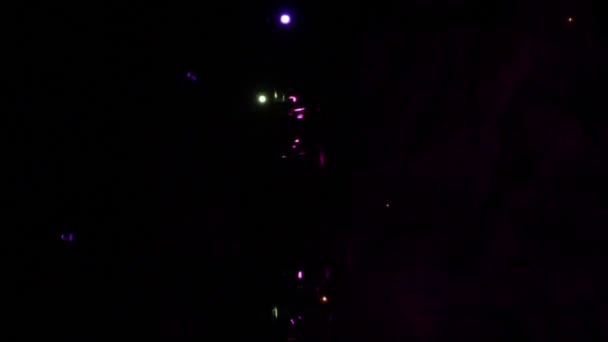 Lumières de concert clignotant 