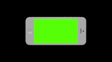 Yeşil ekranlı akıllı telefon