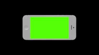 Yeşil ekranlı akıllı telefon
