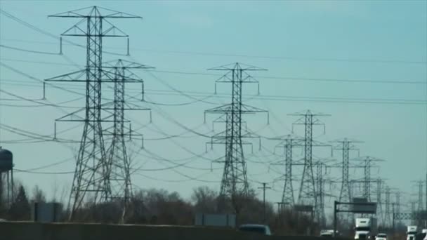 Conducir por carretera — Vídeo de stock