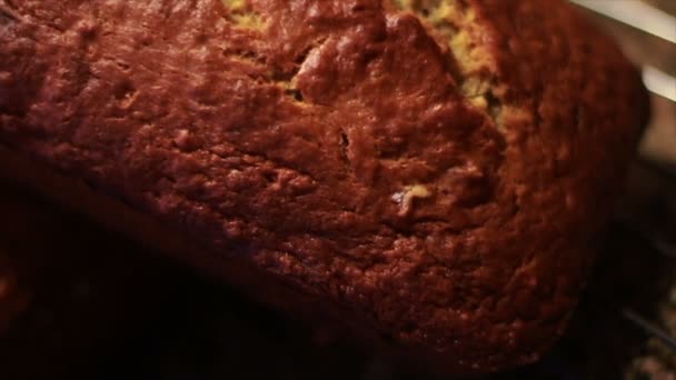 Muz somun ekmek — Stok video