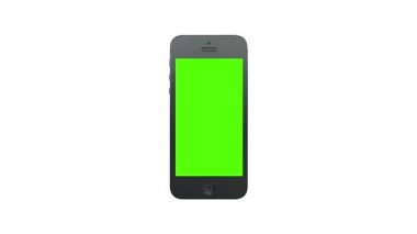 Yeşil ekranlı akıllı telefon